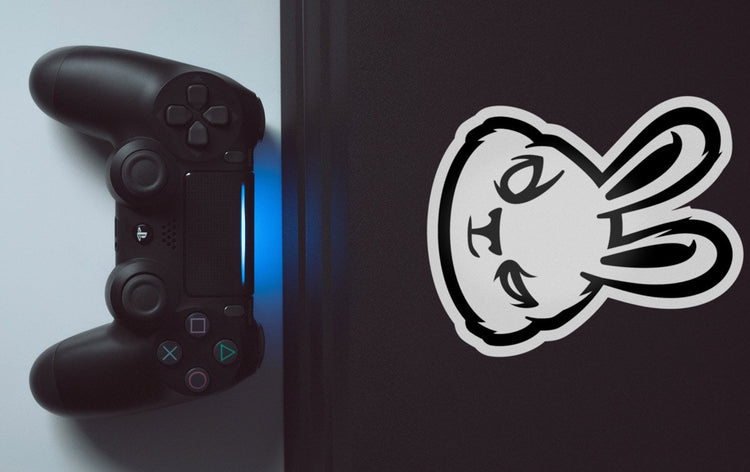 sneak rabbit logo sticker