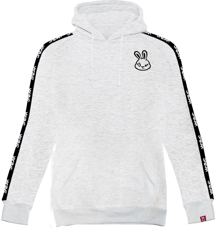 TAPED HOODIE GREY
